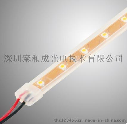 LED室内照明透明硅胶套管直条形软灯带