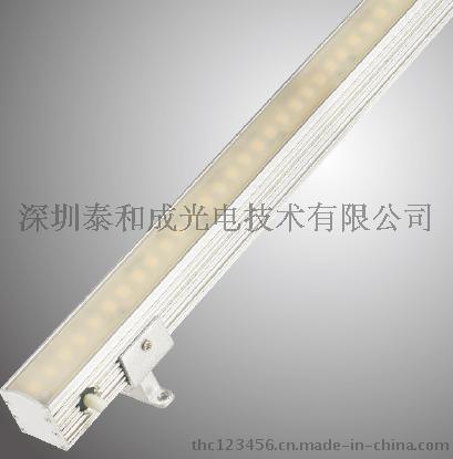 LED室内照明银色铝合金灯体可调光加盖硬灯带