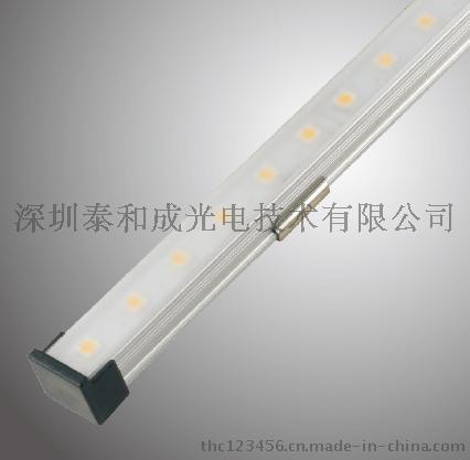 LED室内照明银色铝合金外壳可调光硬灯带